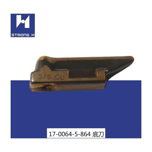 17-0064-5-864 3/5CB STRONG.H brand REGIS for REECE 100 lower knife(big hole) industrial sewing machine spare parts