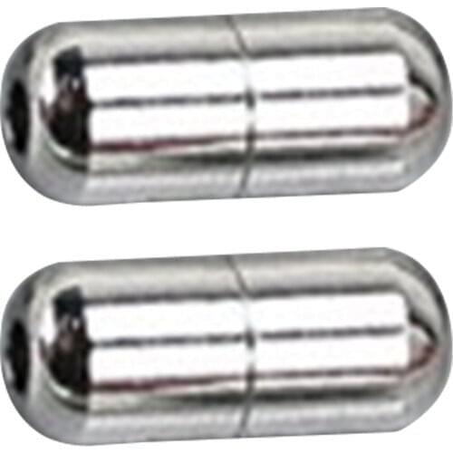 2pcs/1 set lastic Laces Clasps Metal Capsule Lock Buckles Tip Ends No Tie Shoelaces Sneaker Kits Elastic Lazy Shoelace Accessory