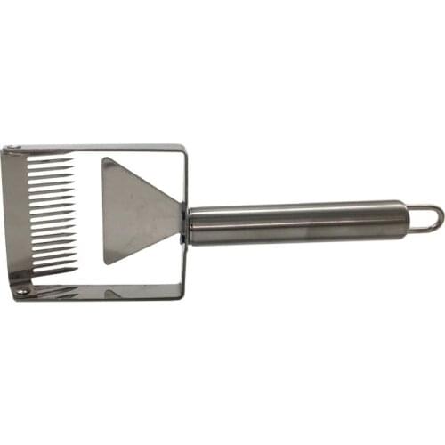 2pcs stainless steel Beekeeping Fork Honeycomb Fork Honey Scraper Beekeeping Tool Equipment beekeeping Uncapping