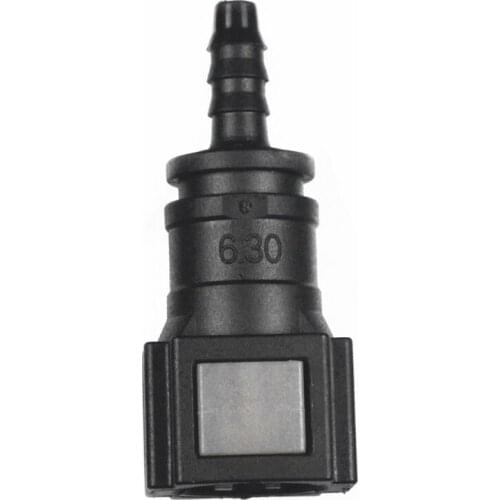 Auto Parts PA12 6.3mm Hose adapter 5/16" fuel line adbue connector for Fuel urea system
