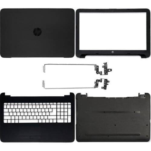 Portable lcd back cover/front bezel/handrest/keyboard/hinges/bottom case for hp pavilion 15-ay ac af 250 255 256 g4 g5 TPN-C125