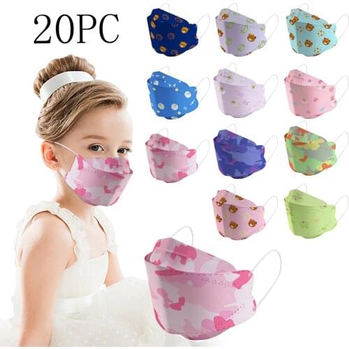 Kids Disposable Childrens Baby Protection Girls Boys Mondmasker Bandana Mascara Mondkapjes Scarf Halloween Cosplay MasK