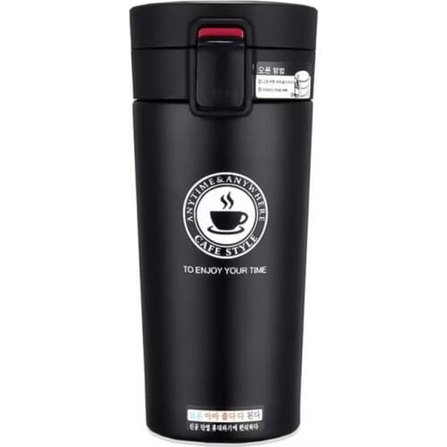 Hot Sale 380ml Portable Travel Coffee Mug Vacuum Flask Thermo Water Bottle Car Mug Thermocup Stainless Steel Thermos Tumbler Cup