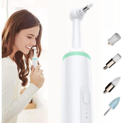 Multifunction Electric Tooth Polisher Dental Stain Plaque Remover Teeth Whitening Cleaning Odontologia Tool Remove Tooth Dirt