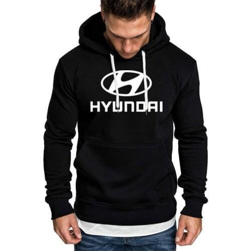 Hoodies Men Hyundai Motor Car Logo Print Sweatshirt Mens Hoodie hiphop harajuku Fashion Casual Fleece tracksuit