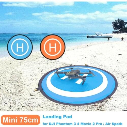 Ground station Parking Apron 75cm Fast-fold waterproof Landing Pad for DJI Phantom 3 4 Mavic 2 Pro Air DJI Spark Drone