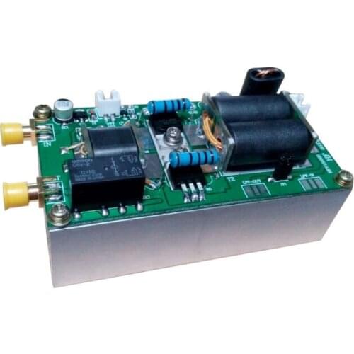 Latest Assembled 70W SSB linear HF Power Amplifier For YAESU FT-817 KX3 FT-818 with Heatsink