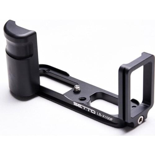 Pro Vertical L Type Bracket Tripod Quick Release Plate Base Grip Handle For Fujifilm for Fuji X100F X100-F Digital Camera