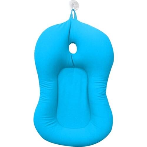 Simple Foldable Funborn Baby Bath Tub/Bed/Pad Chair/Shelf Baby ShowerNet Bathtub