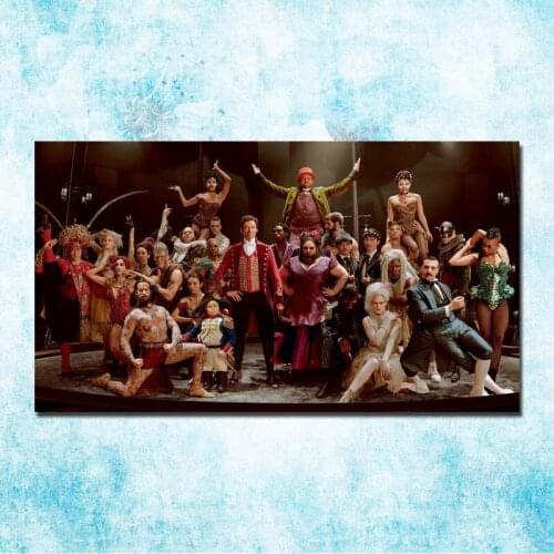 The Greatest Showman Hot Movie Art Silk Poster Canvas Print 13x24 24x43 Inch-003