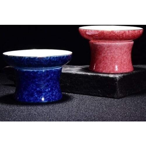 Vintage Tea Filter Ceramic Porcelain Tea Leak Coffee Milk Strainer Creative Tea Strainer Kung Fu Teaware Accessories Decor Craft