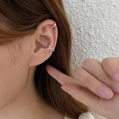 VENTFILLE 925 Sterling Silver Earrings For Women Gold Color Narrow Bump Trendy Jewelry Vintage SimpleParty Accessories Earring