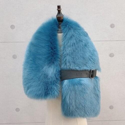 WOMEN Faux Fur Scarf Shawl Winter Outdoor Keep warm Scarves big size fur wraps luxurious fur collar