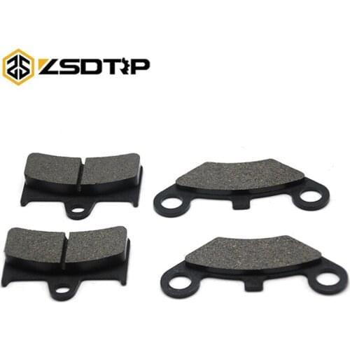 ZSDTRP Motorcycle Parts Front Rear Brake Pads Disks For Yamaha YZM 660 FWAP FWAR FWAS FWAT CF500 G 520 F