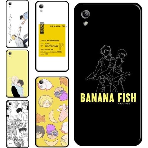 Banana Fish Case For Vivo Y11 2019 V17 Neo V20 SE V11i S1 Y1S Y12 Y15 Y17 Y19 Y20S Y30 Y70 Y81 Y91C