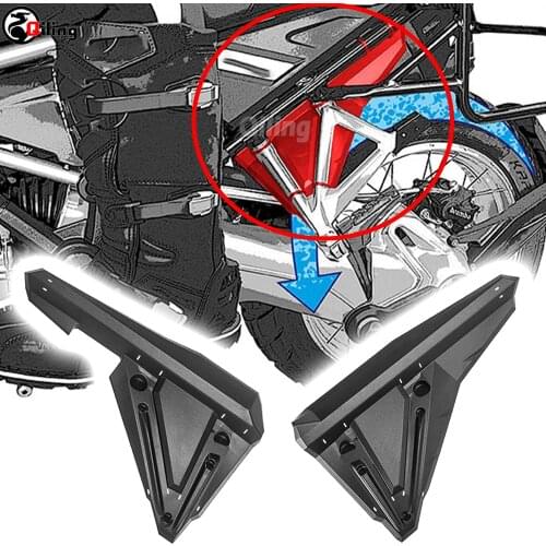 Splash Guard Rain Flaps Fender For BMW R1200GS R 1200 GS Adventure 2004 - 2013 2005 R 1200GS Passenger Footpeg Splash Guard