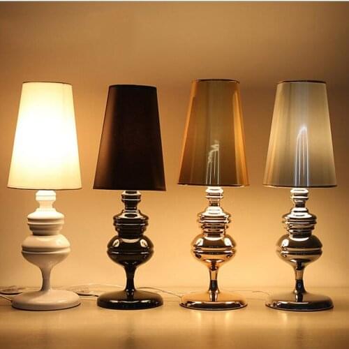 Italian fashion bedroom bedside lamp simple modern study living room personality art guardian table lamp led lighting fixture