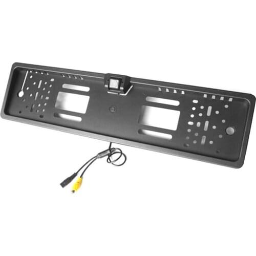 Rear View Camera Hot Selling HD Reverse Backup Parking Camera IP67 Waterproof EU Car License Plate Frame Driving Recorder