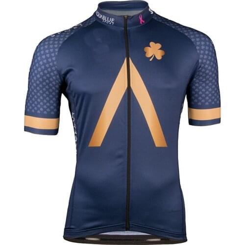 2018 Aqua Blue Mens Only Cycling Jersey Short Sleeve Bicycle Clothing Quick-Dry Riding Bike Ropa Ciclismo