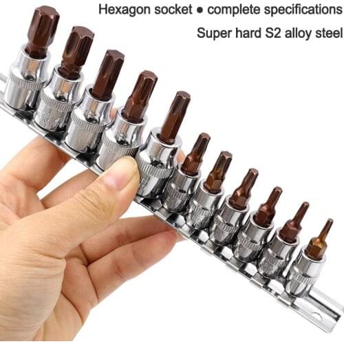 1/4'' 3/8 Drive Socket Adapter Converter Reducer Air Impact Craftsman Socket Wrench Adapter S2 Hand Tools Set Repair Tools