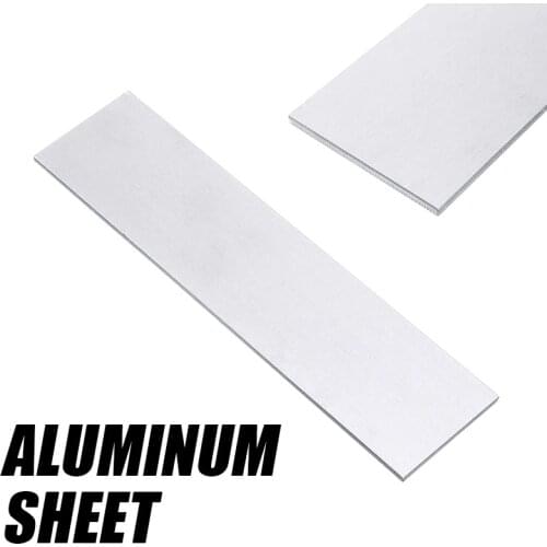 1pc 6061 Aluminum Flat Bar Flat Plate Sheet 200x50x3mm with Wear Resistance For Machinery Parts