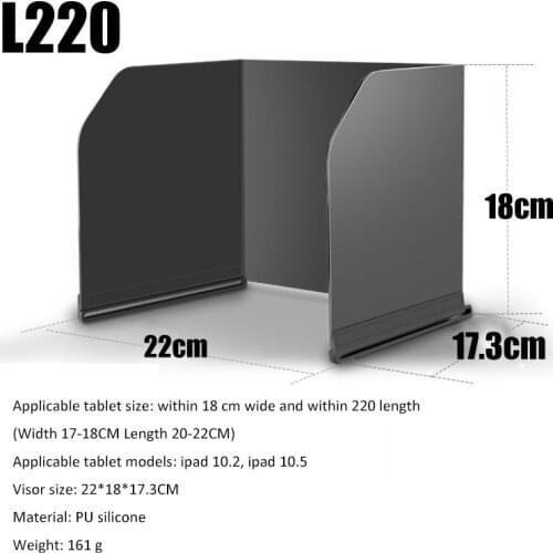 Mavic Air 2 Remote Control Sunvisor Smartphone Sunhood Anti-glare Foldable Sunshade For DJI Mavic Mini 2/1 Spark Tablet Bracket