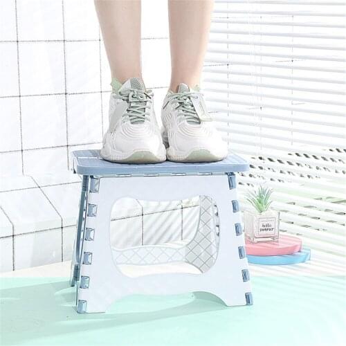 Home Stool Folding Chair Portable Outdoor Camping Picnic Foldable Mini Stool Seat Child Step Chair Fishing Low Stool Portable