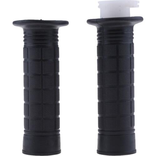 1 Pair Left Right Throttle Handle Grips 22mm 7/8'' Handlebar for ATV Quad Dirt Bike