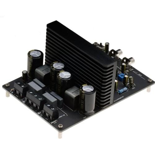 2*125W Class D power amplifier Dual channel 125W digital amplifier IRS2092 high feedback amplifier board