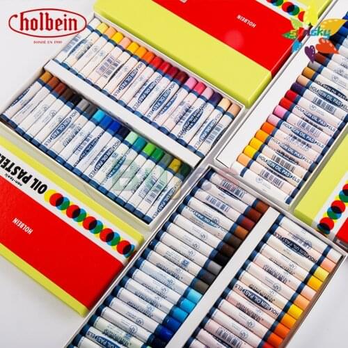 24 36 48 original Holbein ACADEMIC Pastel oil painting stick professtional oil pastels paint art set pearl light sticks pigment