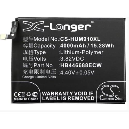 Cameron Sino 4000mah battery for HUAWEI Ascend Mate 9 Pro LON-AL00 L29 Mate 9 Porsche Design Porsche Design Dual SIM