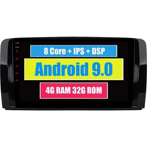 RoverOne Car Multimedia Player For Mercedes R Class W251 R280 R300 R350 Android 9.0 Autoradio Bluetooth Radio Navigation DSP IPS