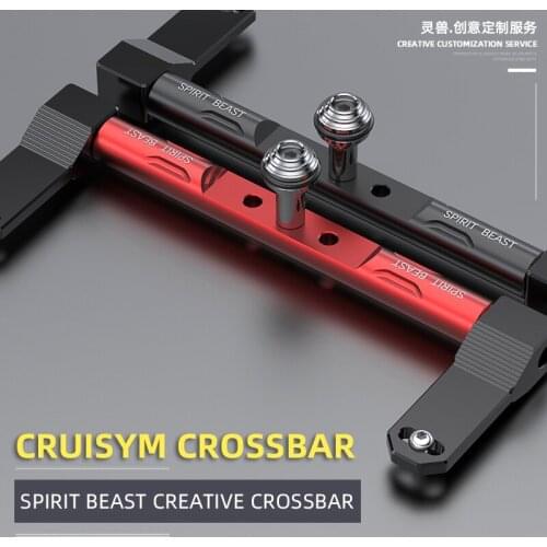 Cruisym Crossbar Modified Motorcycle Multi-function Long Pole Spirit Beast Navigation Mobile Phone Bracket Extension Rod