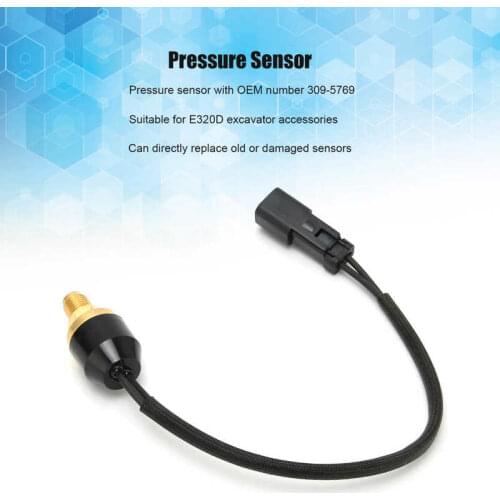 Pressure Sensor Detection Switch Assembly Replacement for E320D Excavator Accessories 309-5769 Switch Assembly Force sensor