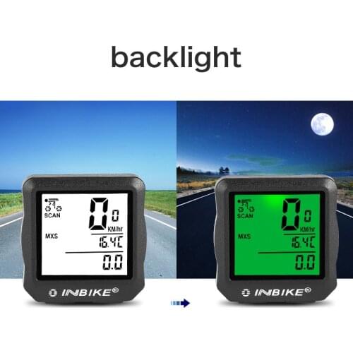 WEST BIKING Waterproof Bicycle Computer With Wireless Wired MTB Bicycle Computer LED Bike Speedometer Odometer Cycling Stopwatch