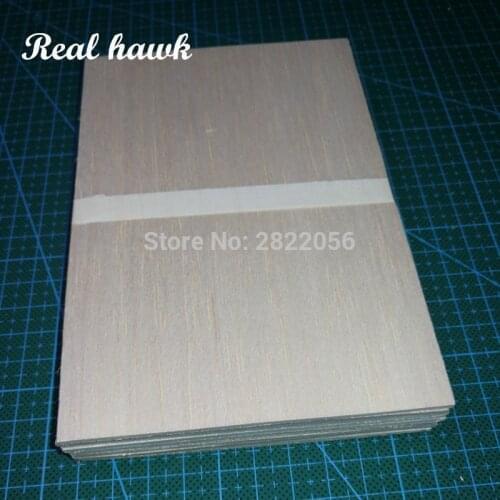 5pcs AAA+ Balsa Wood Sheets 150x100x0.75mm Model Balsa Wood for DIY RC model wooden plane boat material