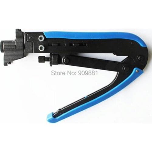 Professional Compression Tool Extrusion Type F Head Pliers Compression Crimping Tool RG6 RG59 RG11 F Compression Connector