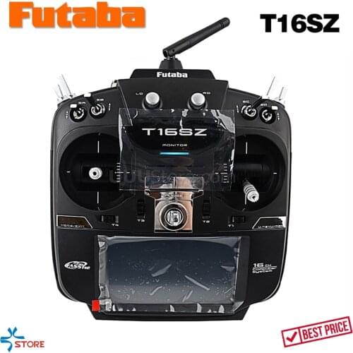 Original Futaba 16SZ 2.4GHz FASST Transmitter Remote Control (Ni-MH) R7008SB receiver RC Radio for Airplanes Helis RC FPV Drones