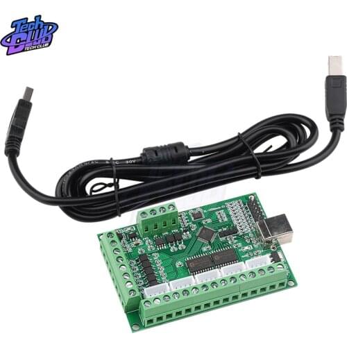 PWM Motor Drive Interface Board MACH3 V2.1 Five-axis Engraving Machine Motherboard CNC Motion Control Card