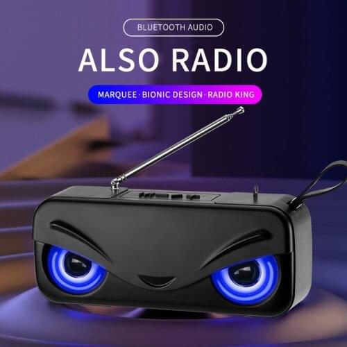 Y20 Portable Wireless Bluetooth Speaker High VolumeFull Band Radio Car Subwoofer Subwoofer Computer Speaker