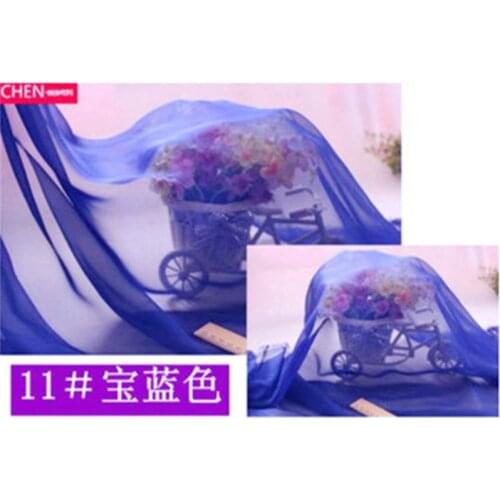 150cm width Chiffon fabric soft fabric for dress lining cloth material 30d georgette fabrics wedding GH02