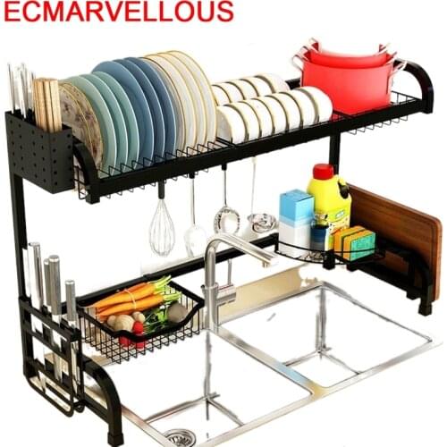 Drainer Especias Egouttoir Vaisselle Dish Drying Keuken Stainless Steel Cuisine Mutfak Cozinha Cocina Organizador Kitchen Rack