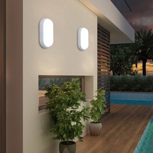 AC220 V 20W LEDs Wall Mounted Light Night Lamp IP65 Waterproof for Asile Corridor Pathway Bedroom Living Room Washroom Home