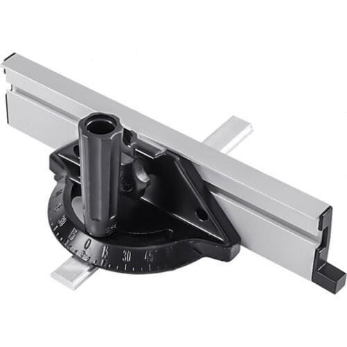 Miter Gauge Carpentry Push Rod Angle Ruler Table Saw Ruler Woodworking Tool Adjustable Flip Stop