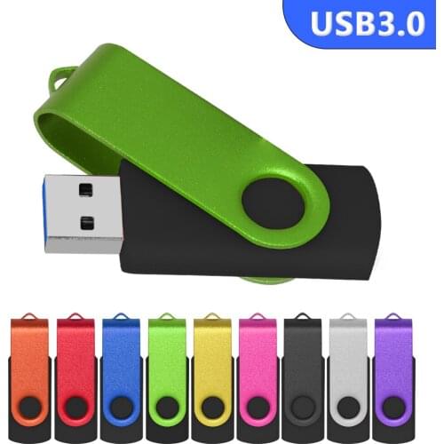 32GB 64GB metal Folding Swivel 128G USB Flash Drive 16GB Memory Stick Rotating Flash Disk Thumb Pen Storage for Computer
