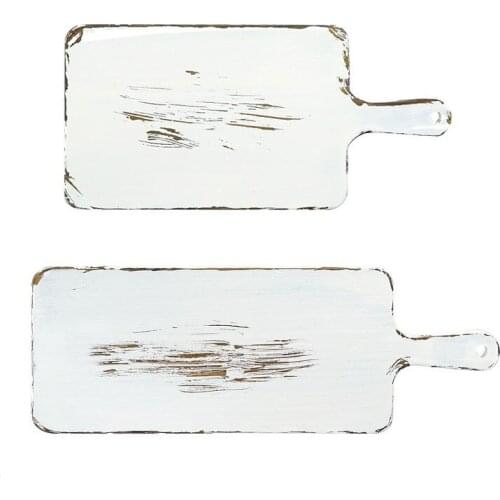 Vintage Old Bread Tray Chopping Board Handle Pizza Board Cake Food Tray Photography Props