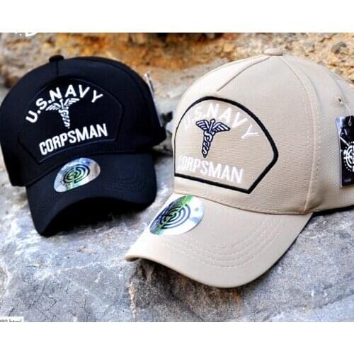 US NAVY MARINE MEDICAL SERVICE CORPS ARMY TACTICAL EMBROIDERED BASEBALL CAP HAT Unisex Baseball Caps Military Store