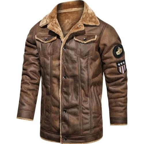XINGTUO Men's Suede Jackets