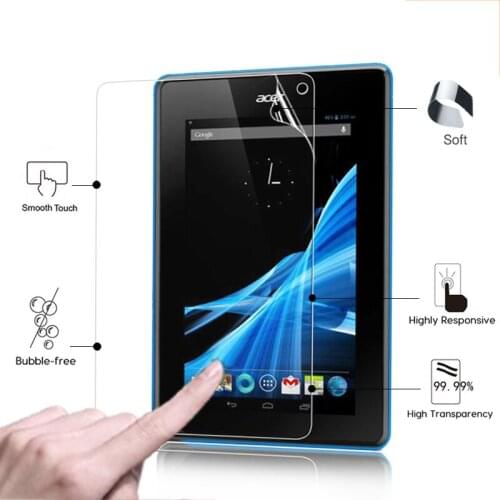 Ultra HD LCD Anti-Scratched Screen Protector Film For Acer Iconia B1-A71 7.0" tablet high clear glossy screen protective films