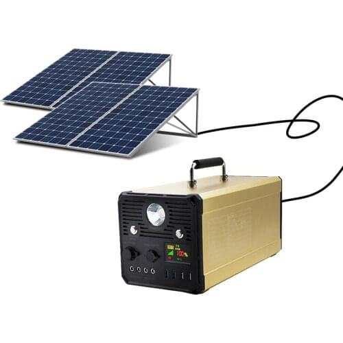 1000w Power Supply solar generator 12v 40ah 480wh outdoor camping 220v lithium portable power station